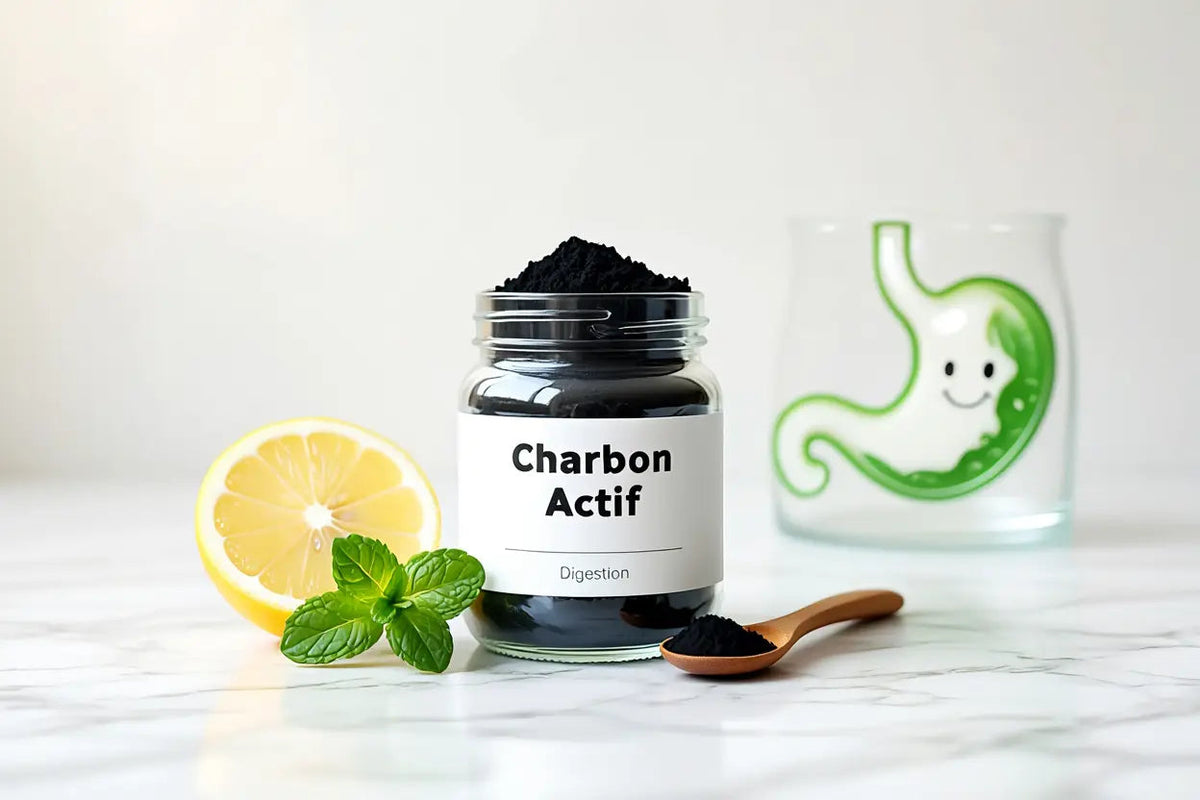 Charbon actif et charbon végétal : bienfaits pour la digestion