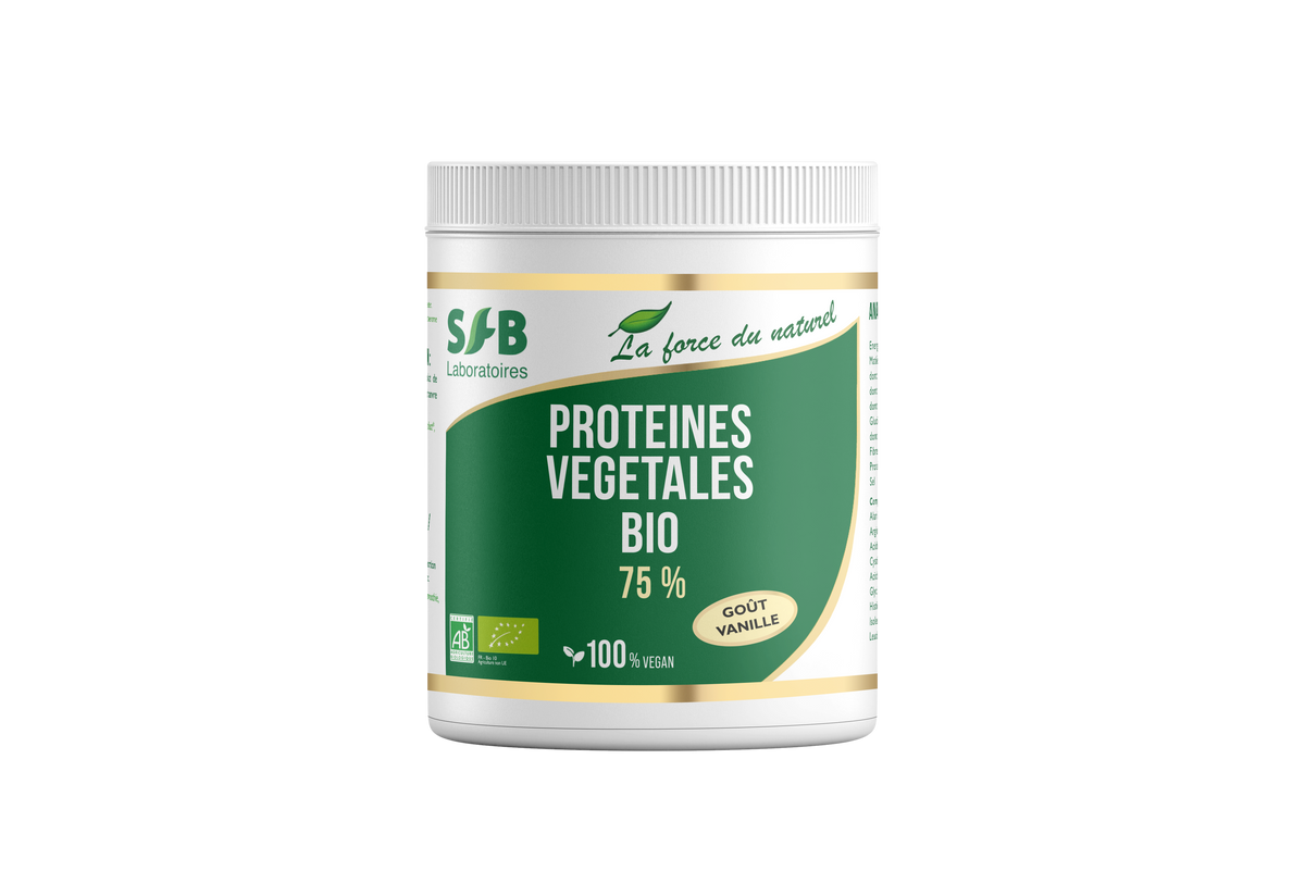 Proteine Végétale BIO - Complément Alimentaire - SFB Laboratoires