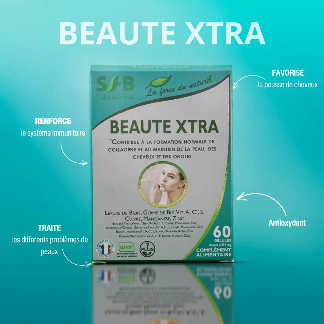 Pack Beauté : Beauté Xtra + Olivital + Active SFB Laboratoires