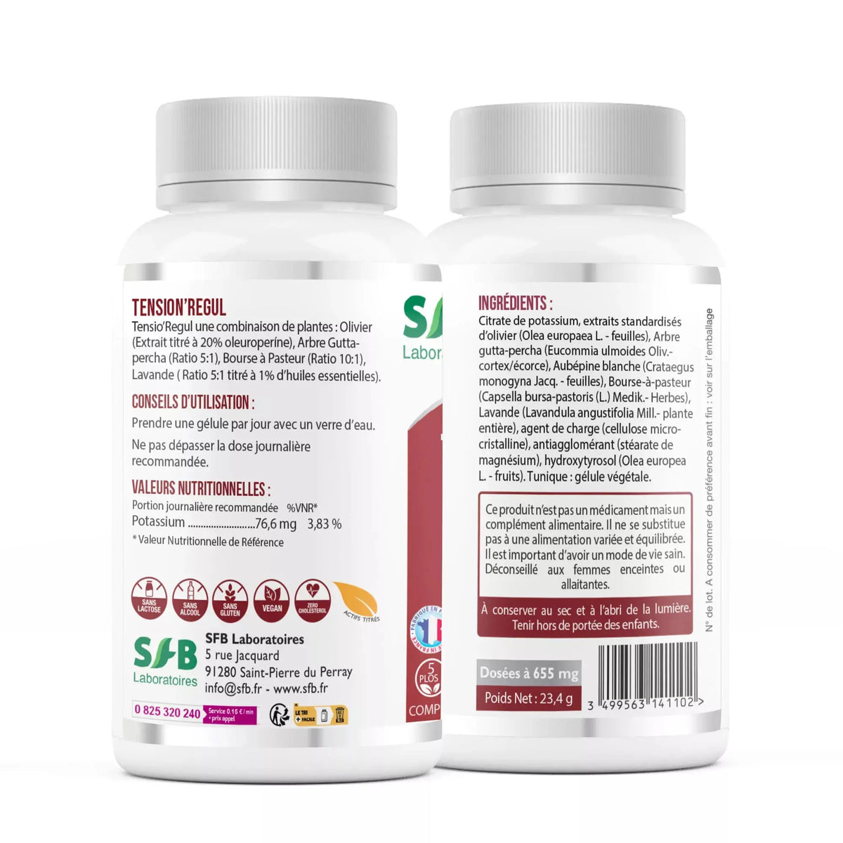 Tensio'Régul SFB Laboratoires