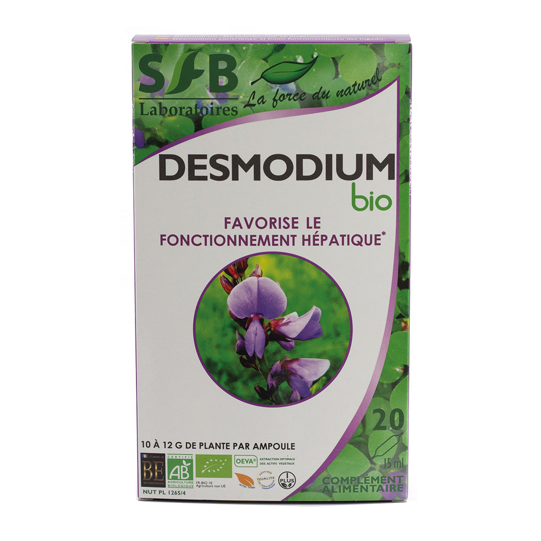 Boîte de Desmodium bio en ampoule