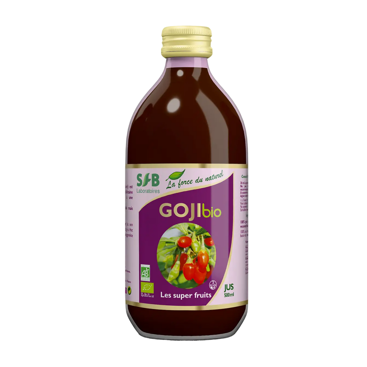 Goji BIO pur Jus - 500ml SFB Laboratoires