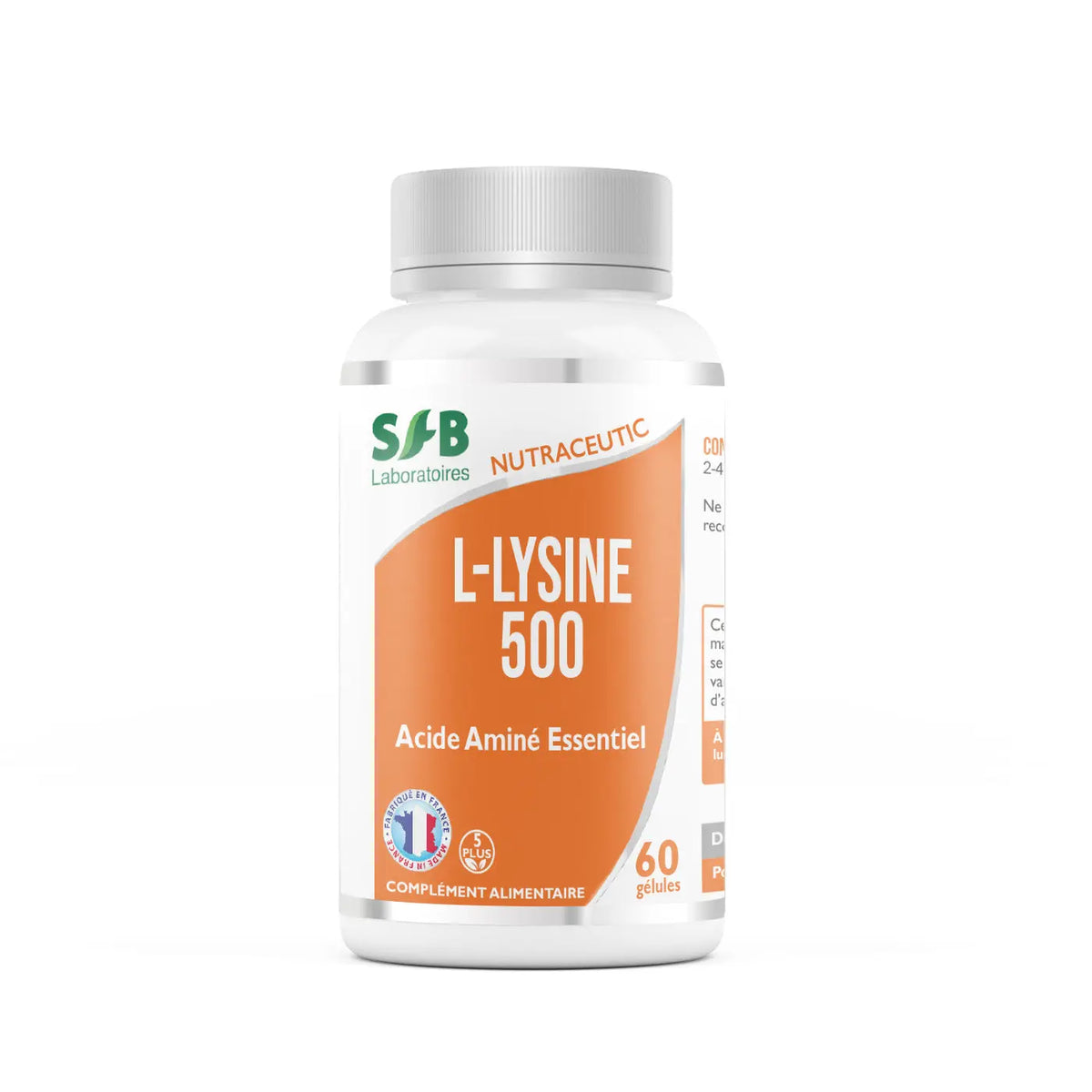 L-Lysine - 60 gélules SFB Laboratoires