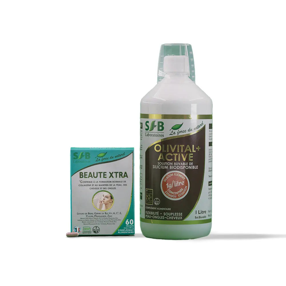 Pack Beauté : Beauté Xtra + Olivital + Active SFB Laboratoires