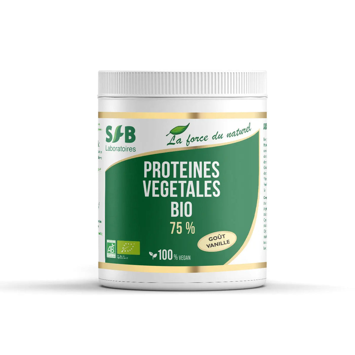 Protéines Végétales BIO - 75 % SFB Laboratoires