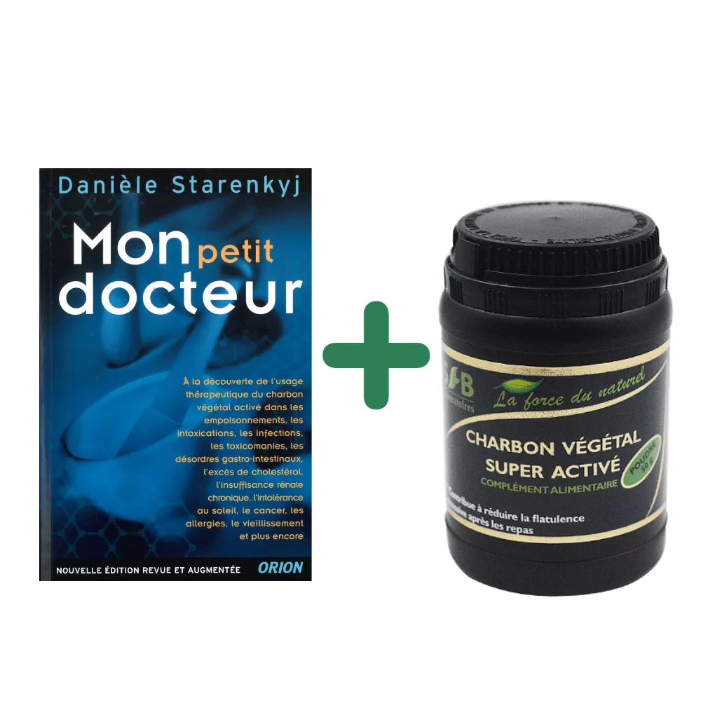 Mon petit docteur + Charbon super activé 50 g