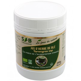 Jus herbe de blé bio - 200 gr - Complément alimentaire France - SFB Laboratoires