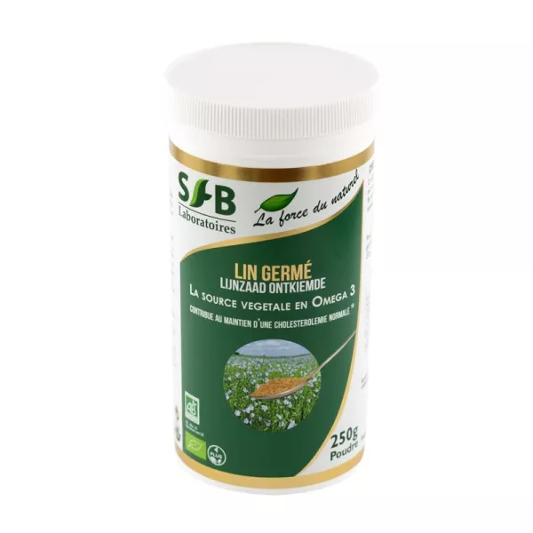 Poudre Lin Germé Bio 250 g - SFB Laboratoires