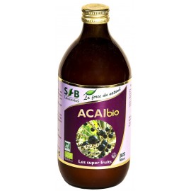 Jus Acai Bio - Complément alimentaire - Produit naturel bio - SFB Laboratoires