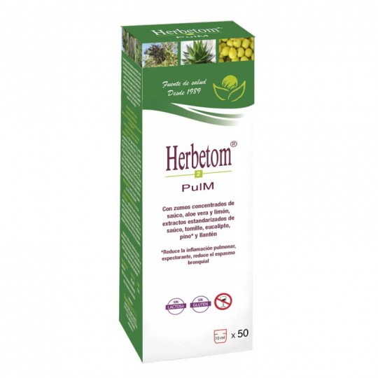 Herbetom 2 PM (Pulmonaire) - 500 ml - Complément Alimentaire - SFB Laboratoires
