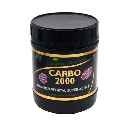 Charbon végétal super actif granulé Carbo 2000 450g