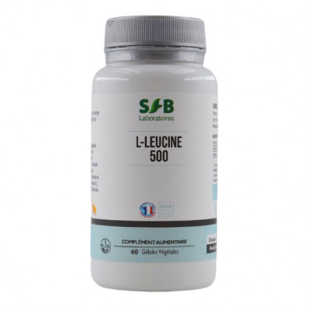 L-Leucine - 500 mg - Complément Alimentaire - SFB Laboratoires
