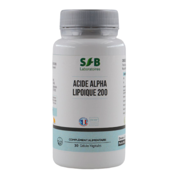 Acide Alpha Lipoïque 200 - Compléments Alimentaires Naturels France - SFB Laboratoires