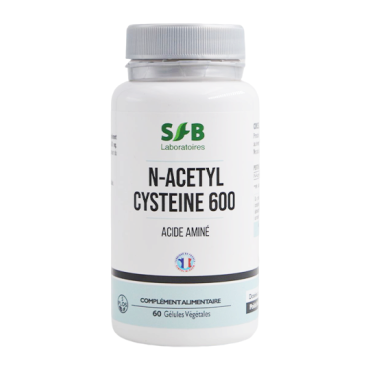 N-Acetyl Cysteine 600 - Complément alimentaire bio - SFB Laboratoires