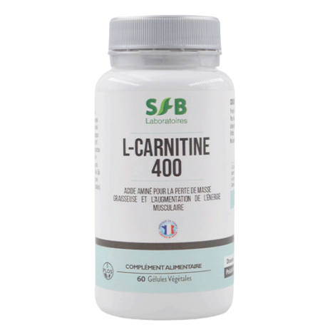 L-Carnitine 400 - Complément Alimentaire - SFB Laboratoires