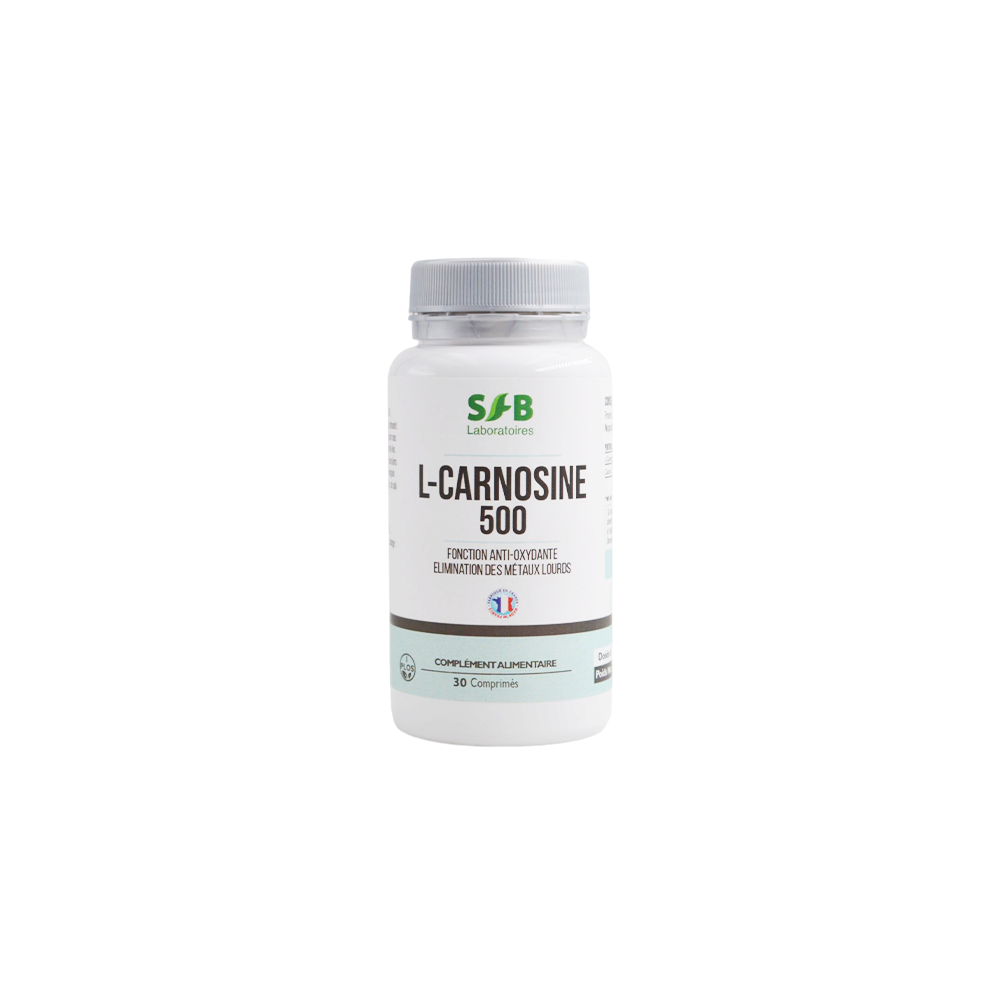 L-Carnosine 500 - Antioxydants -  30 comprimés - Complément alimentaire france - SFB Laboratoires
