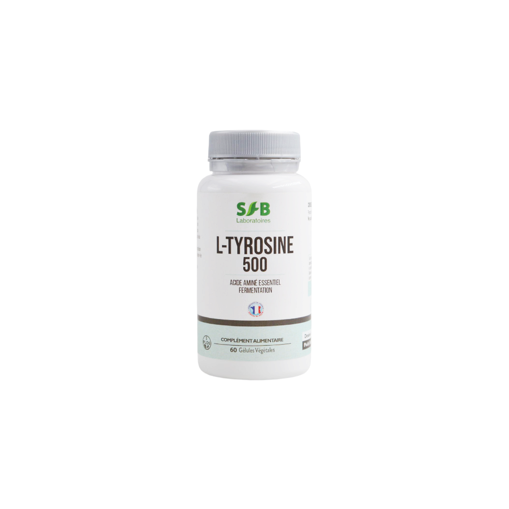 L-Tyrosine 500 - Complément Alimentaire - SFB Laboratoires