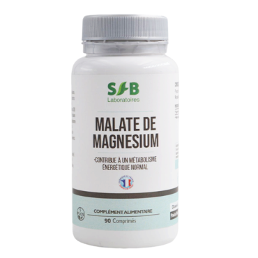 Malate de magnésium - 1250 mg - Complément Alimentaire France - SFB Laboratoires