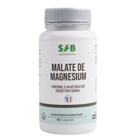 Malate de magnésium - 1250 mg - Complément Alimentaire - SFB Laboratoires
