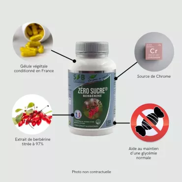 Avantages du Zéro Sucre - Régulation glycémique - Complément Alimentaire Français