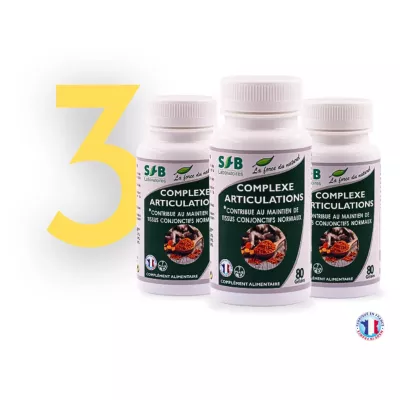 Complexes Articulations - Cure 3 mois - Complément Alimentaire - SFB Laboratoires