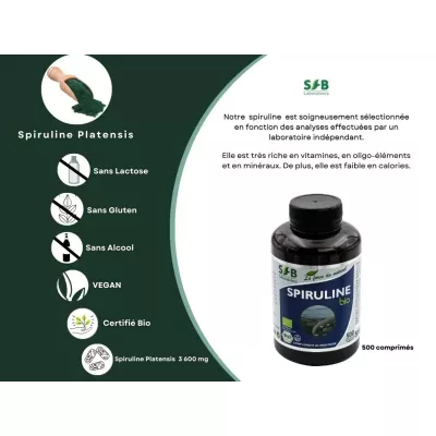 Spiruline Bio Comprimés