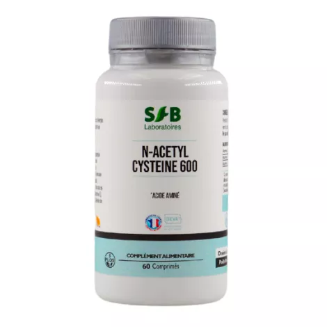 La N-acétylcystéine 600 -Complément Alimentaire Français Bio - SFB Laboratoires