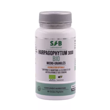Harpagophythum 3000 Bio - 60 gélules