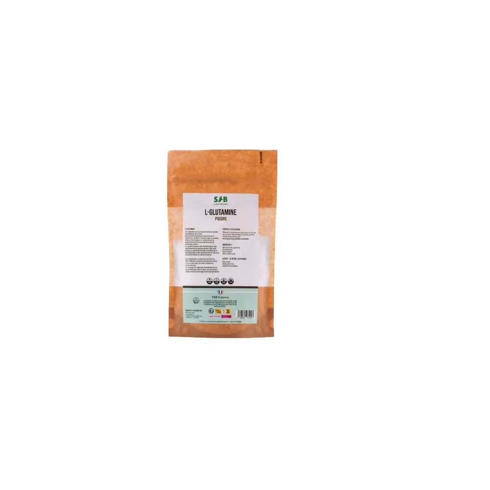 L-Glutamine en poudre -150 g - Complément alimentaire - SFB Laboratoires