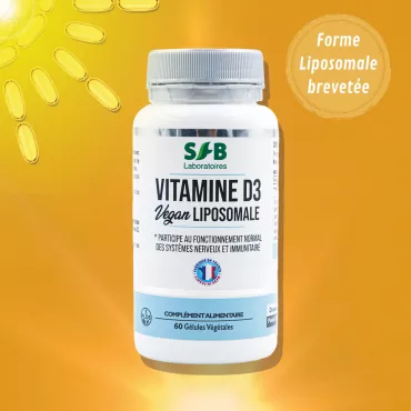 Vitamine D3 Vegan Liposomale - 60 Gélules