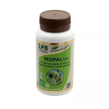 Nopal Bio - 100 gélules - Complément alimentaire - SFB laboratoires