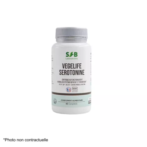 Vegelife Serotonine - Griffonia & Rhodiola - Complément Alimentaire - SFB Laboratoires