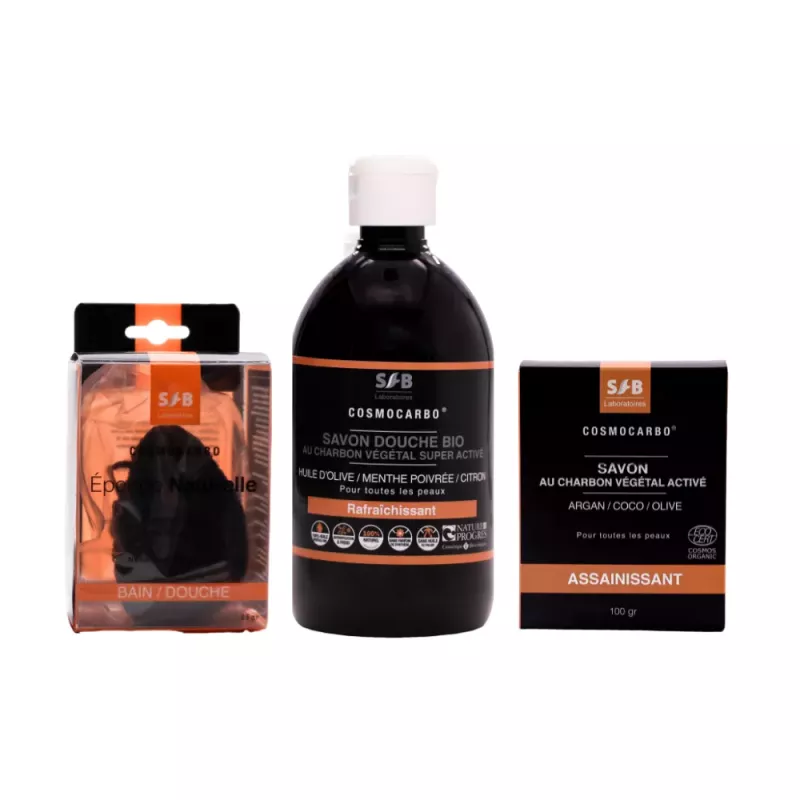 Coffret Hygiène et beauté - Cosmocarbo - SFB Laboratoires Coffret Hygiène et beauté - Cosmocarbo - SFB Laboratoires