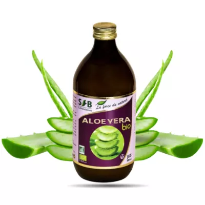 Aloe Vera Bio - 500 ML - Jus - Complément Alimentaire - SFB Laboratoires