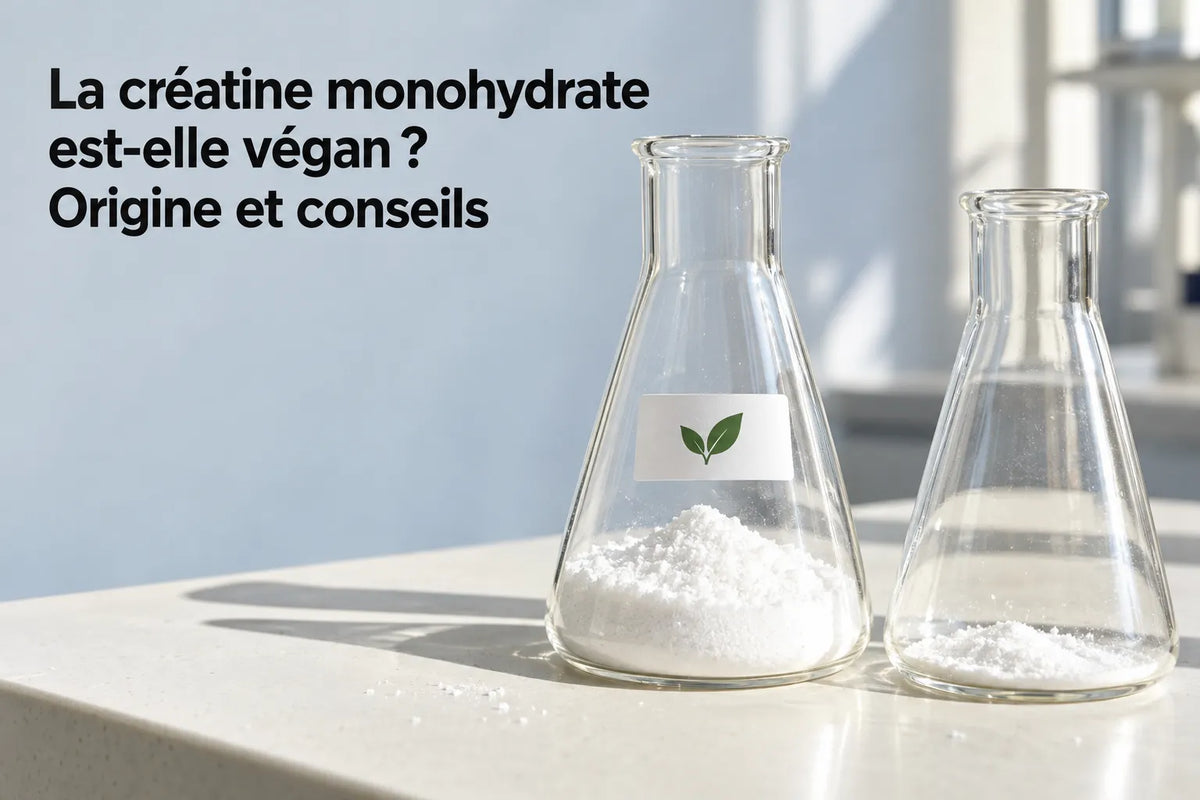La créatine monohydrate est-elle végan ? Origine et conseils