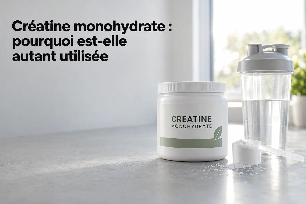 Créatine monohydrate : pourquoi est-elle autant utilisée