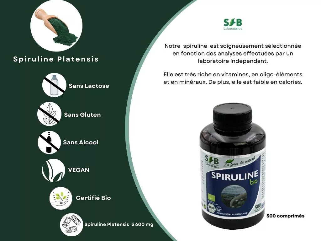 Spiruline Bio Comprimés