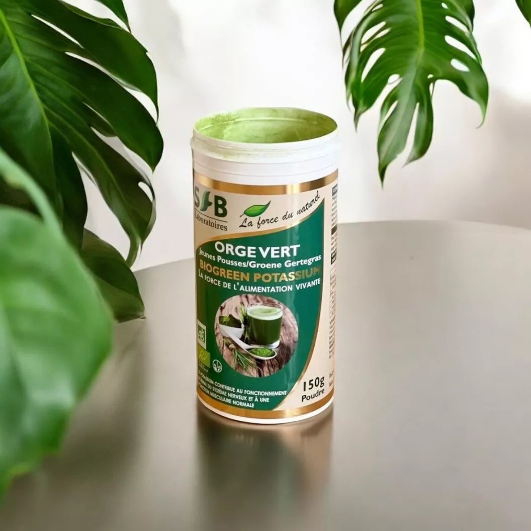 Jus d'Herbe d'Orge (Jeunes pousses orge vert) - 150 g