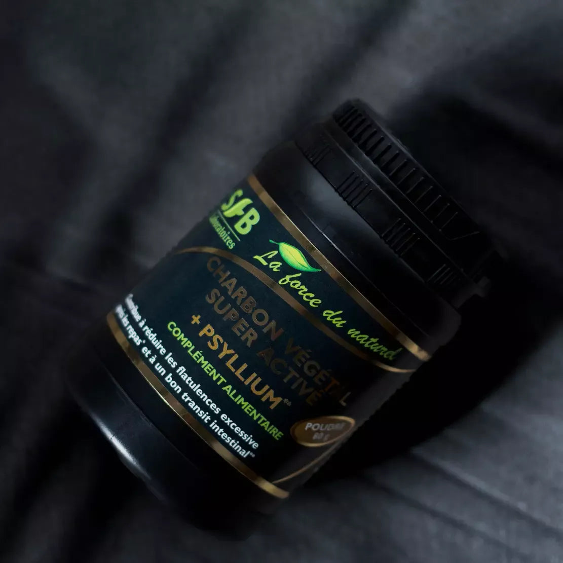 Charbon Végétal Super Activé + Psyllium Bio