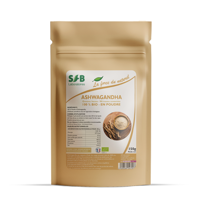 Ashwagandha bio en poudre - Ginseng Indien