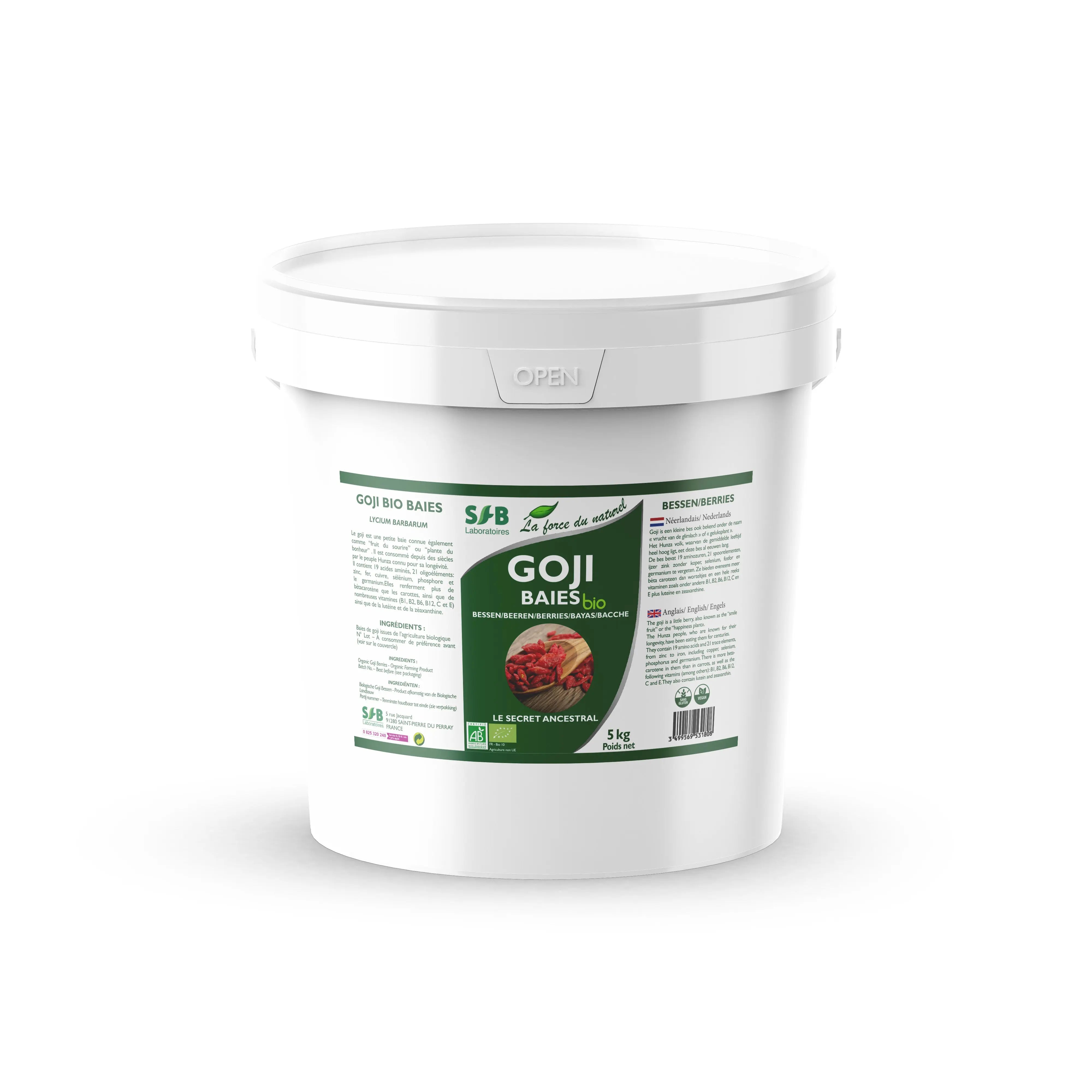 Baies de Goji SFB Laboratoires