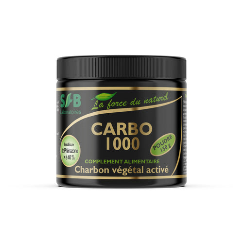 Charbon Végétal Activé - Carbo 1000 - 150 g