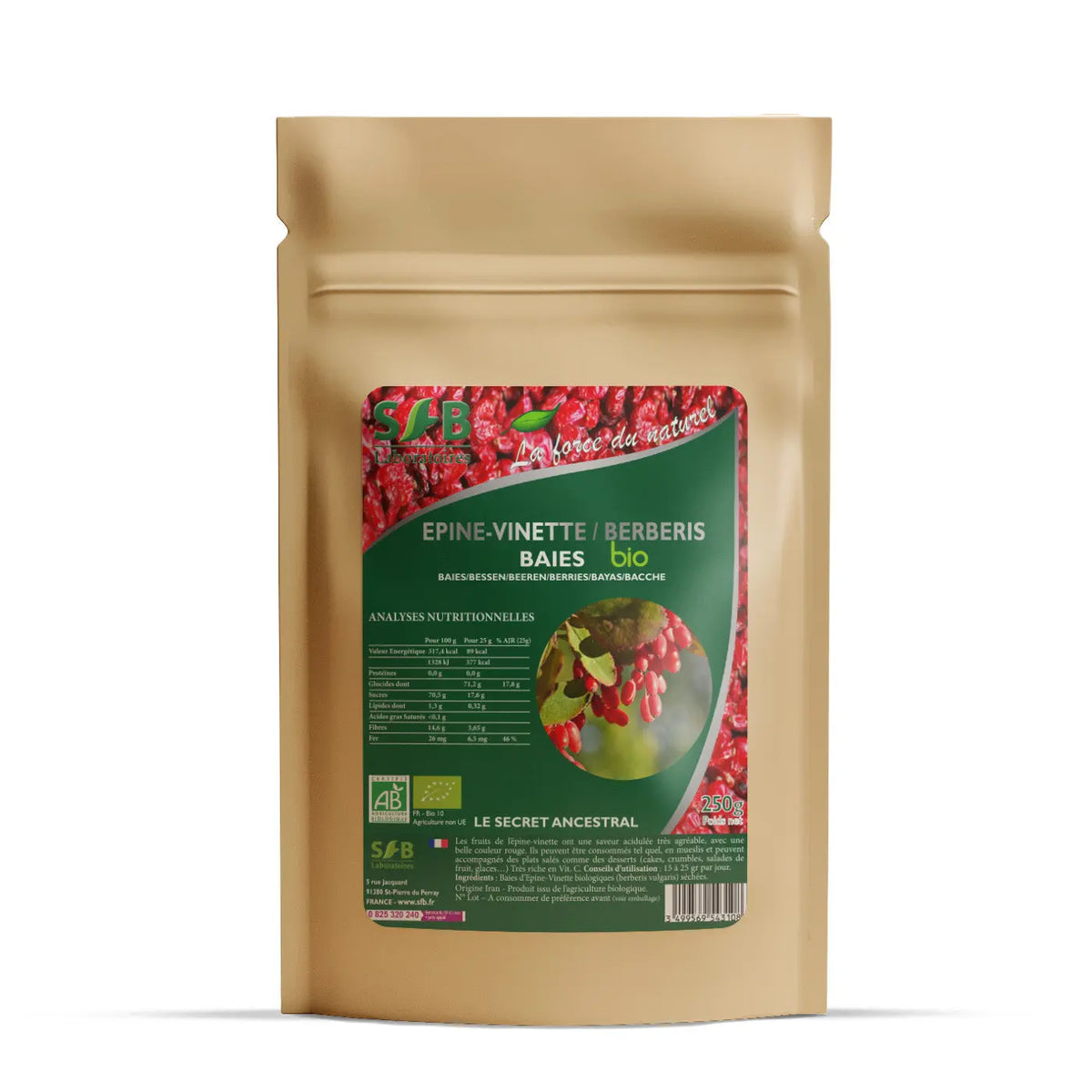 Epine-Vinette 250g - SFB SFB Laboratoires