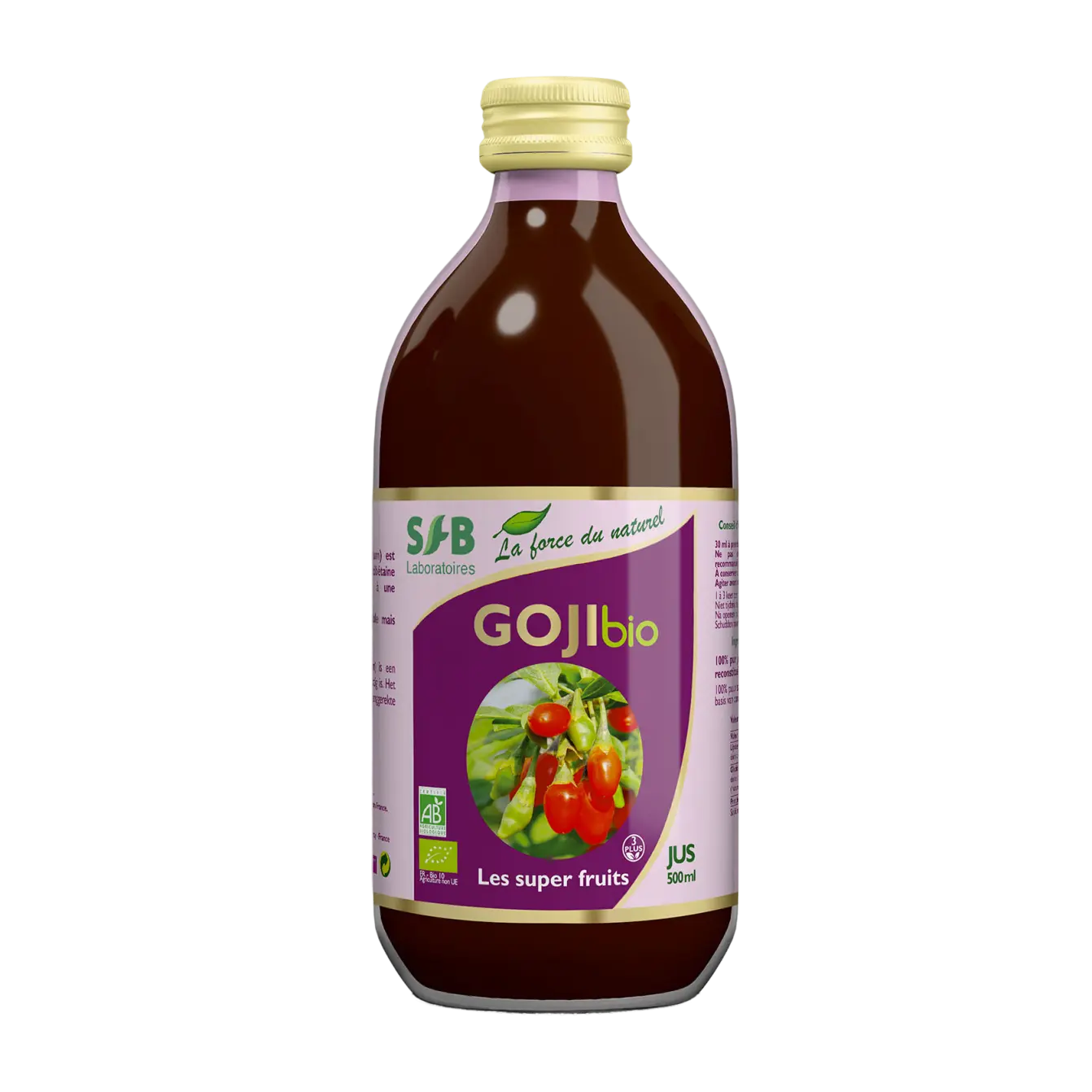 Goji BIO pur Jus - 500ml SFB Laboratoires