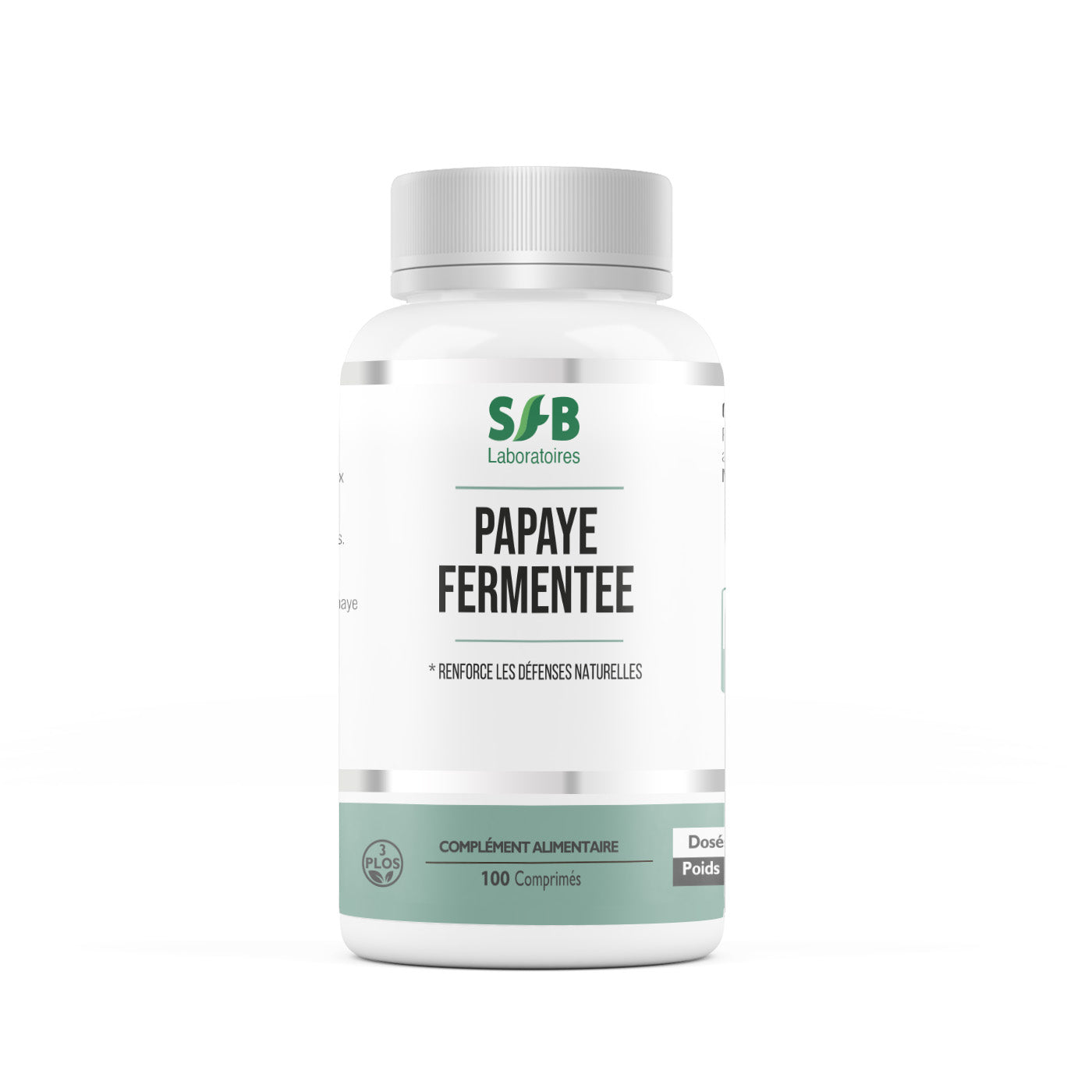 Papaye Fermentée - 100 comprimés