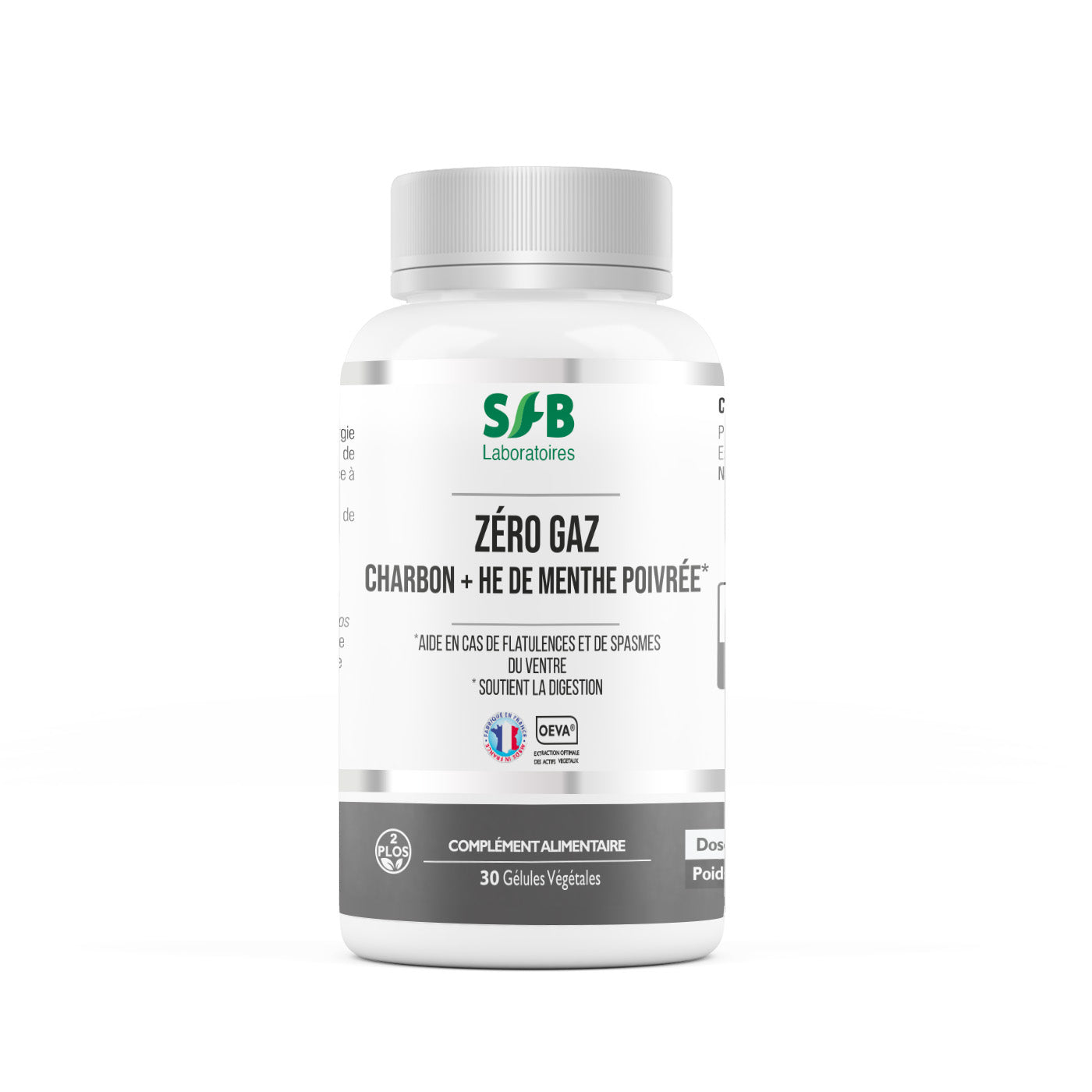 Zéro Gaz - Charbon Végétal Super Activé - Flatulences