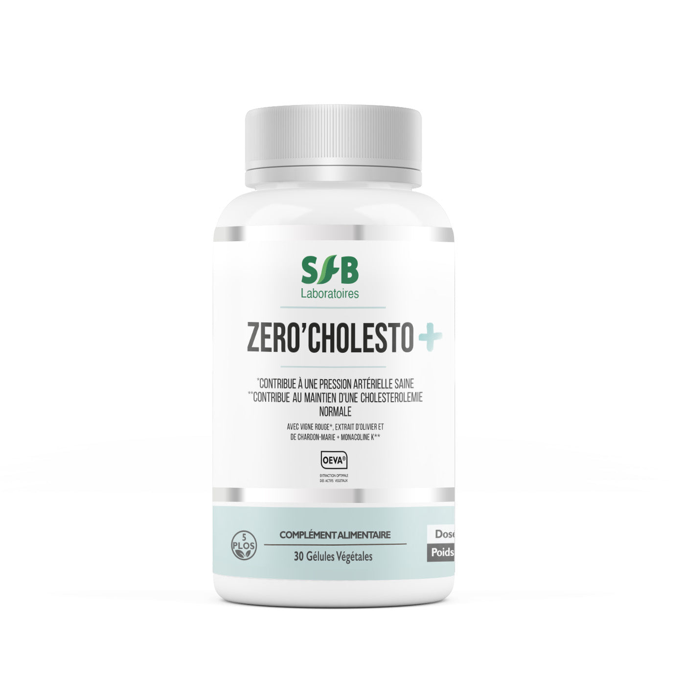 Zéro'Cholesto+ Levure De Riz Rouge + CoQ10 - 30 Gélules
